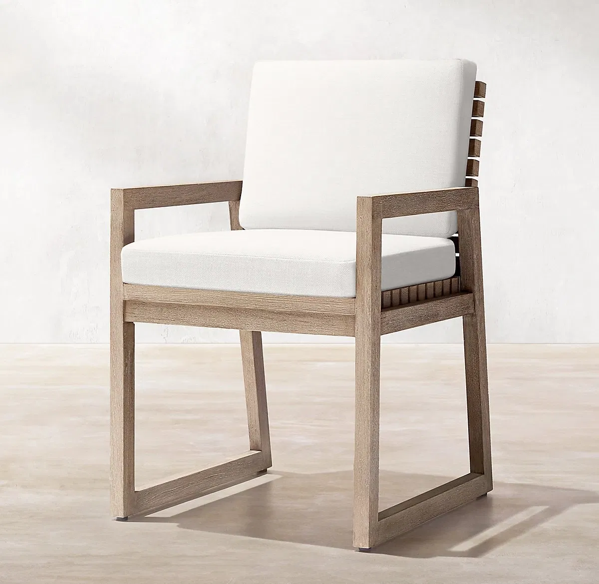 Luxury Teak Outdoor Dining Set Hotel Garden Wooden Dining Table and Chair Restaurant Solid Wood Furniture