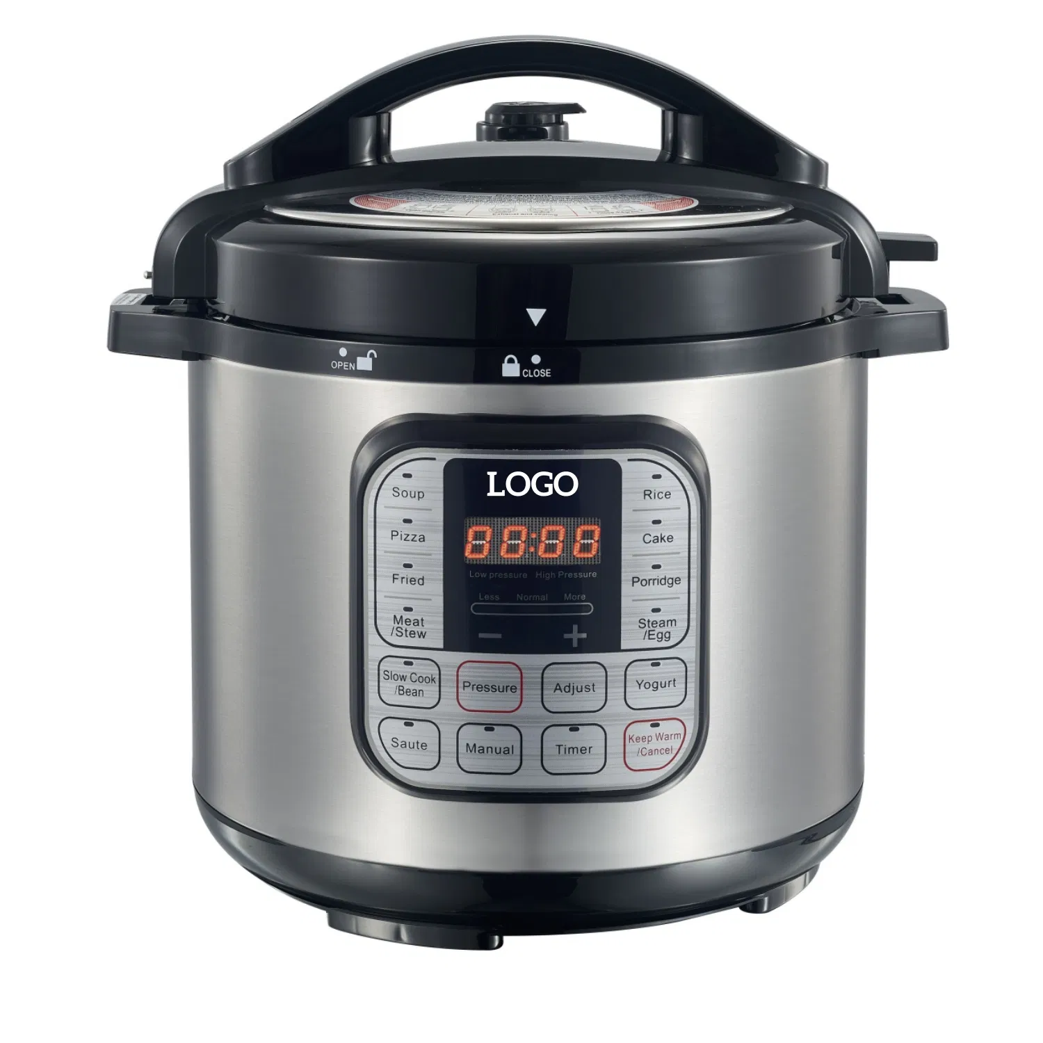 Smart Electric Pressure Cooker with 15 Cooking Presets and Multiple Capacities