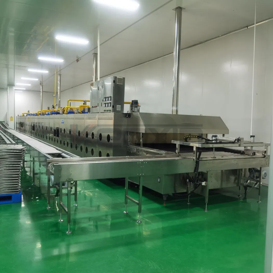 Stainless Steel Baking Oven Hamburger Toast Baguette Baking Tunnel Oven for Efficient Cooking