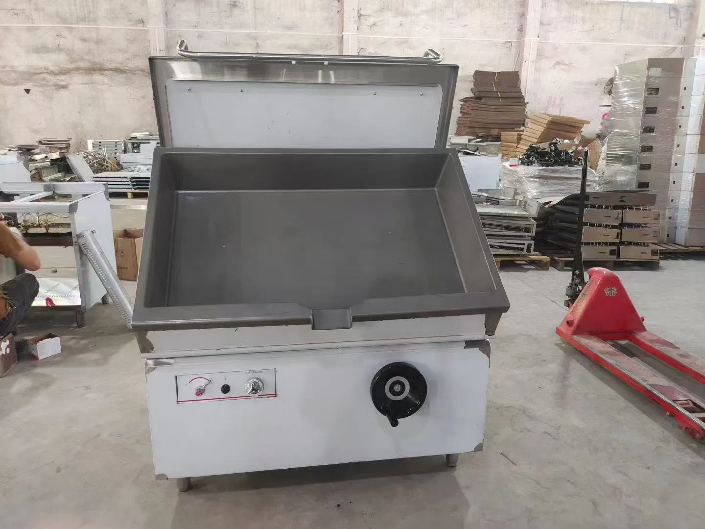 Commercial Kitchen Equipment Electric Tilting Braising Pan Gas Tilting Braising/Frying Pan for Restaurants and Hotels
