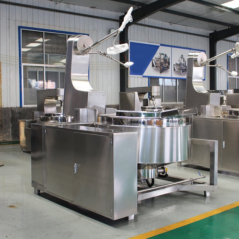 Efficient Industrial-Grade Stainless Steel Advanced Commercial Planetary Mixer Cooker Equipment