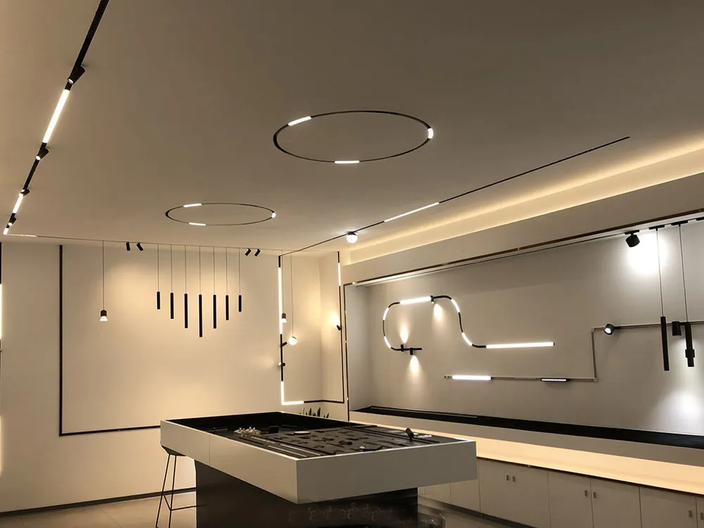 Magnetic Track Folding Grille Light