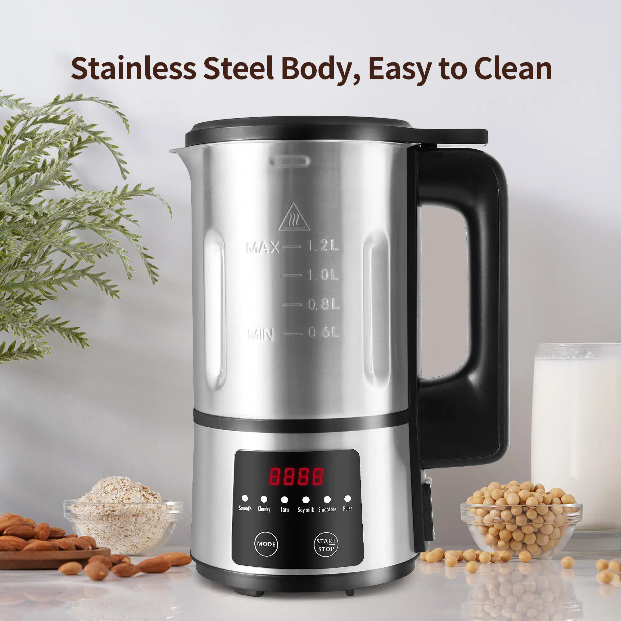 6-in-1 Multi-Function Soup Maker Good Service OEM ODM Customized Electric Soup Machine