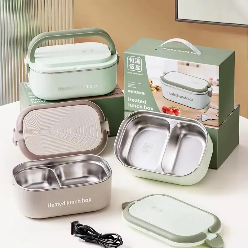 Portable Electric Heating Lunch Box SUS304