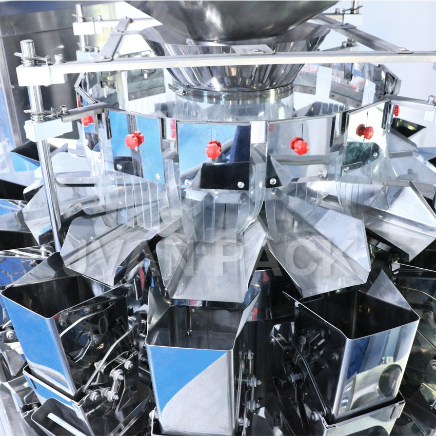 Gd-200 Automatic Sunflower Seeds Coconut Bread Rice Grain Wrapping Plastic Bag Filling Food Granule Sealing Packaging Packing Machine