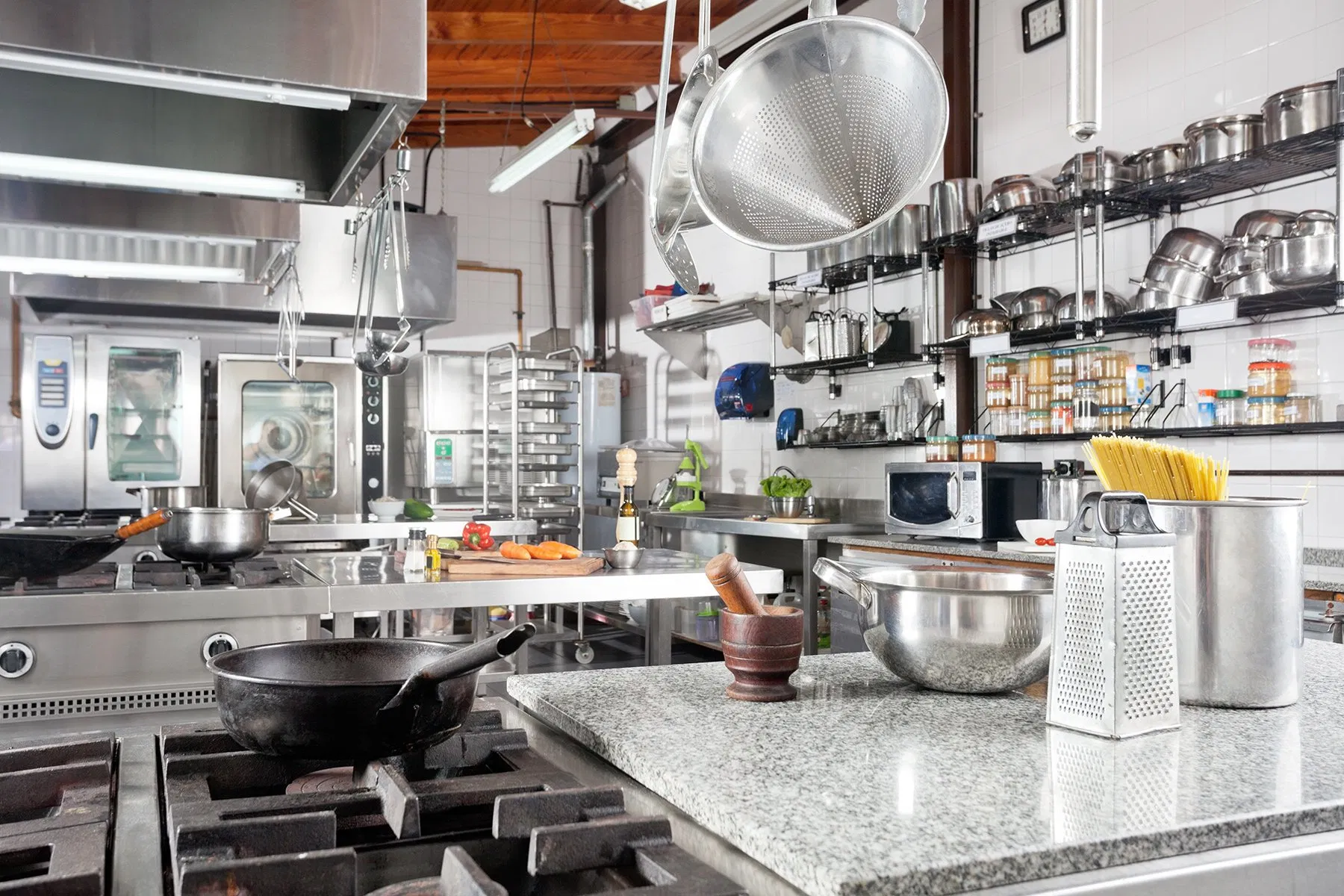 Kitchen Equipment Design and Supply for Food Preparation Areas