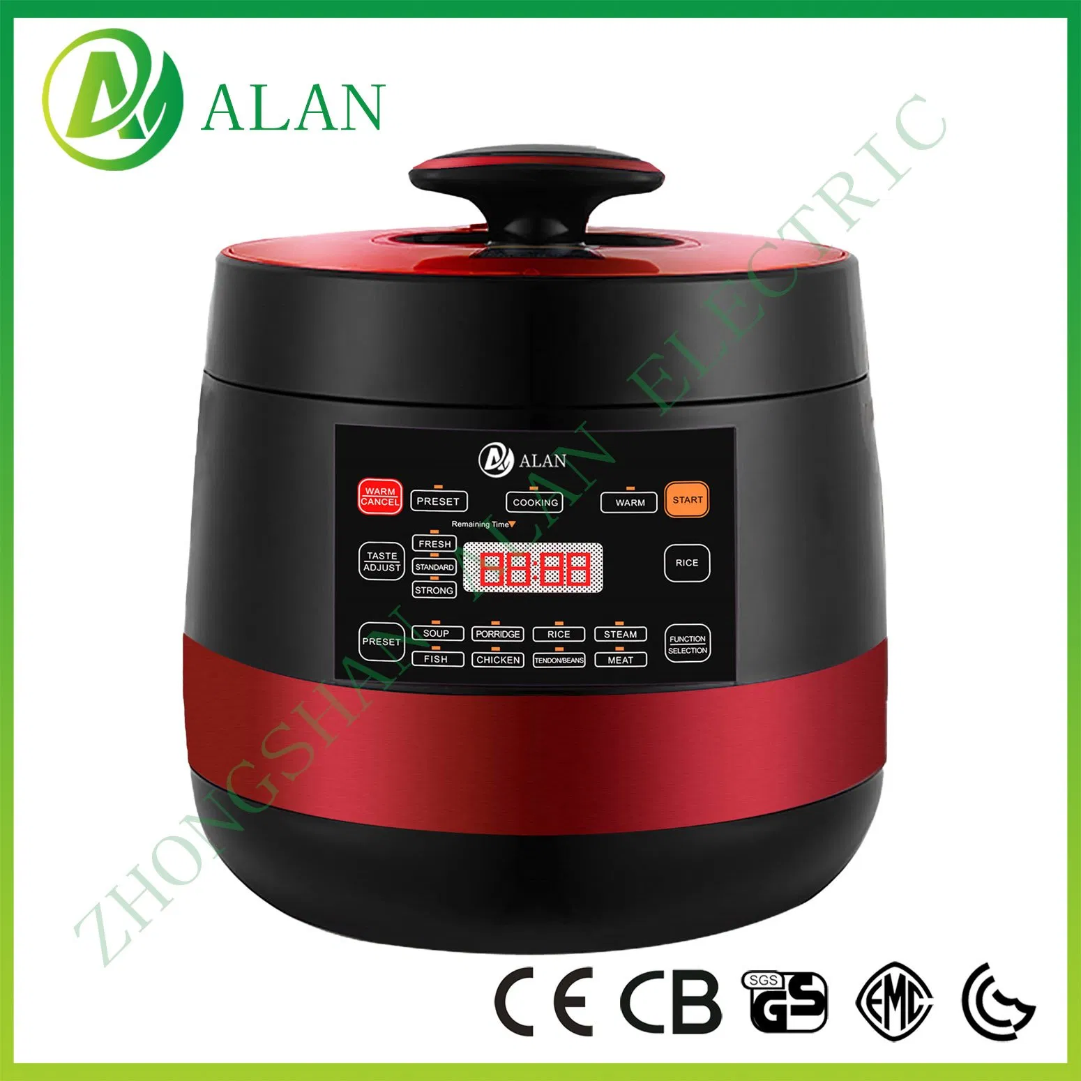 CE/CB Certificate Best Seller 5/6L Stainless Steel Intelligent Electric Pressure Cookers