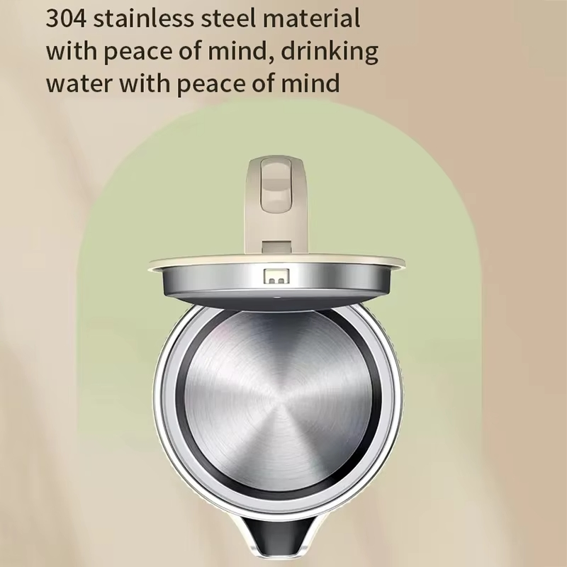 1500W Electric Kettle Household Smart Thermal Kettle 1.8L Stainless Steel Automatic Power-off Tea Pot Travel Smart Kettle
