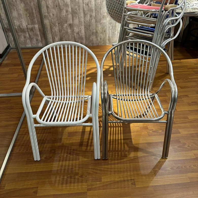 Best Modern Outdoor French Patio Design Metal Material Furniture for Hotels Villas Garden Restaurants