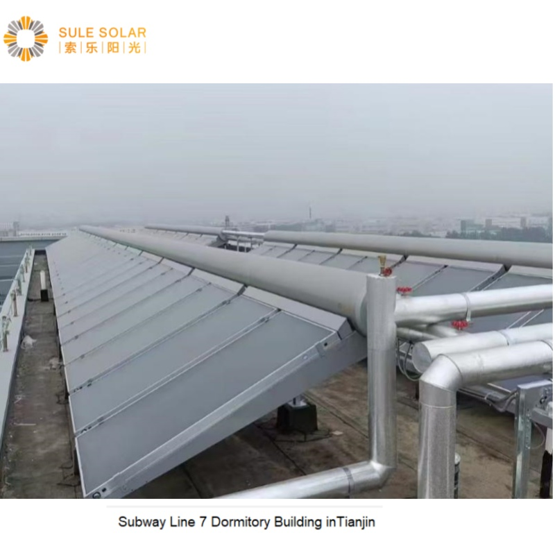 Commercial Solar Flat Plate Collector Water Heating System Price