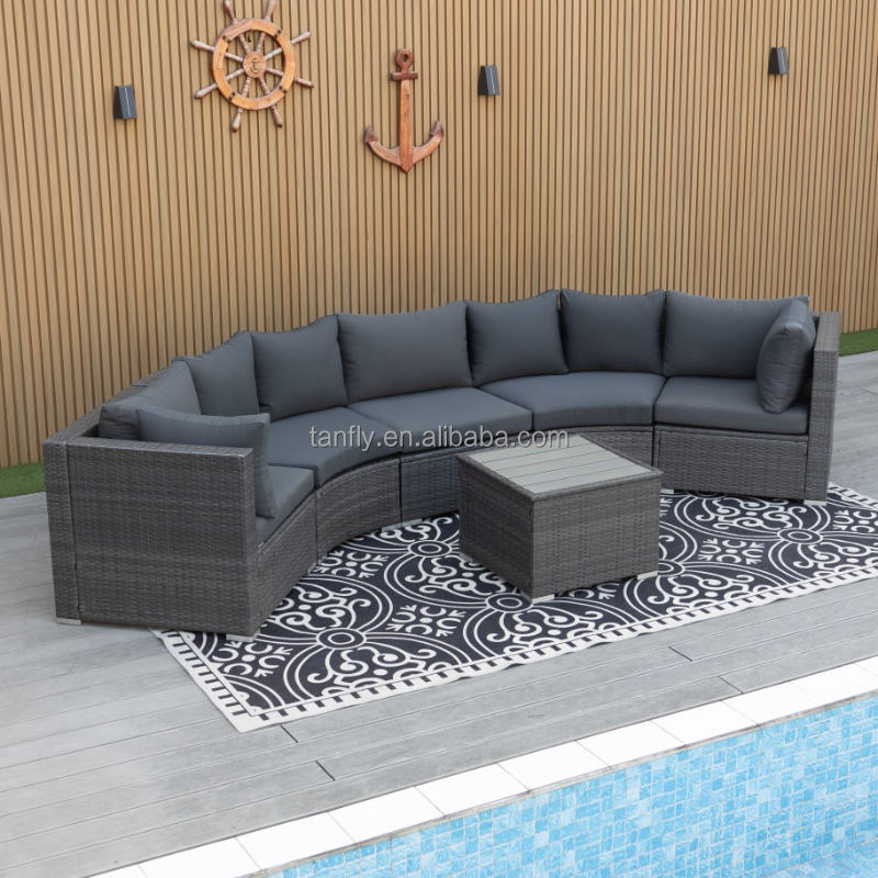 Modern Durable Outdoor Patio Sofa Set for Hotels Lounges and Courtyards Garden Furniture