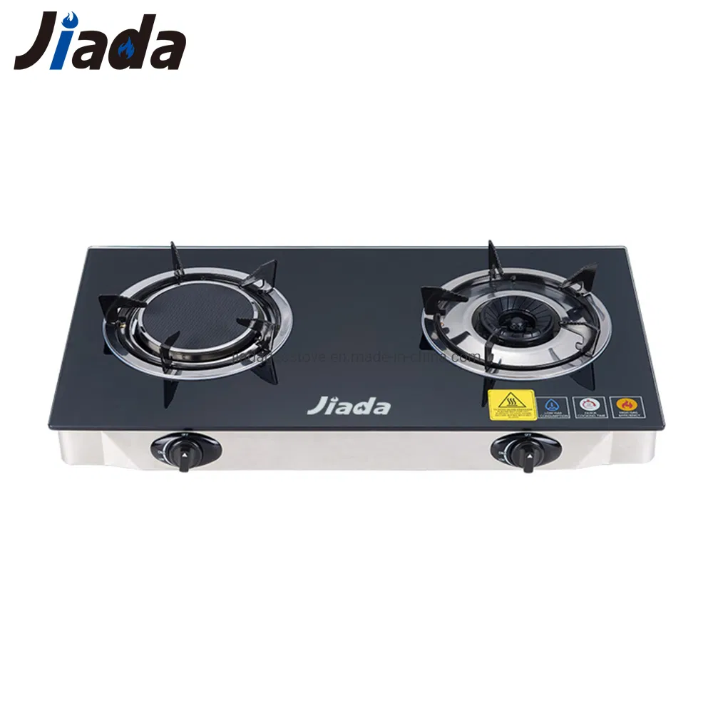 Home Kitchen Black New Fashion electronic Ignition Hot Pot Gas Stove Cooker
