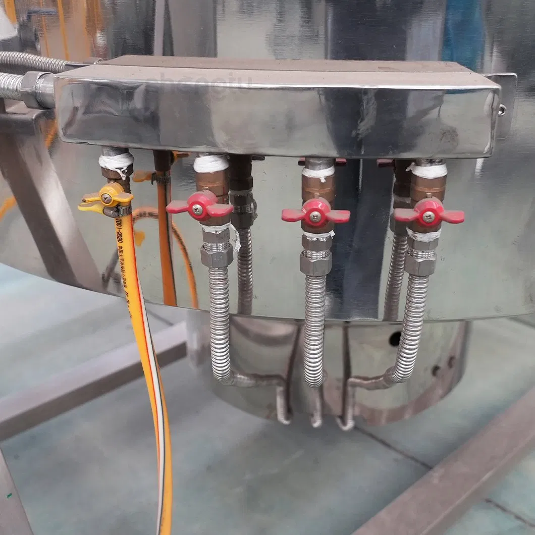 Continuous Jacketed Cooking Kettle System for Jam Making with CIP System
