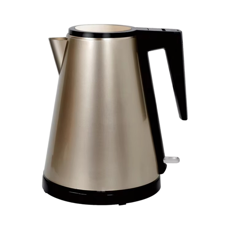 1.8L Electric Mini Kettle Portable Stainless Steel Tea &amp; Coffee Kettle for Household Use 220V Travel Hot Boiling Water Kettle