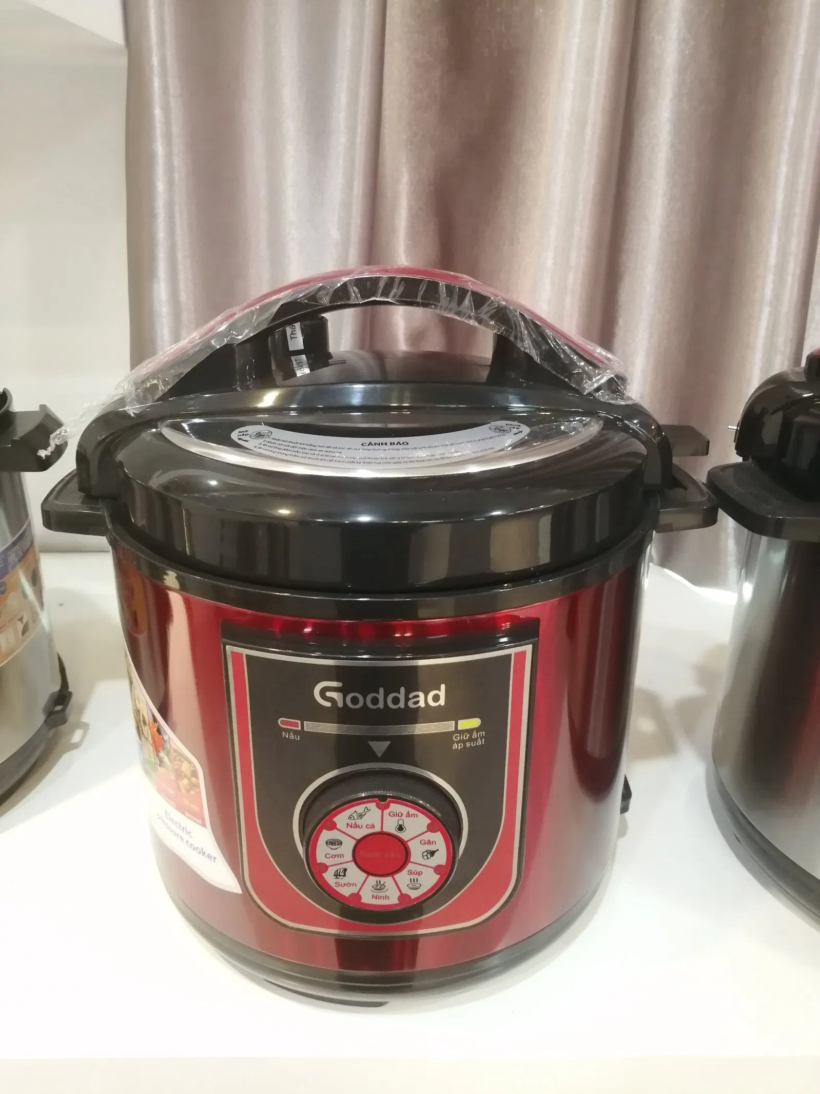 Home Kitchen 900W Multifunction Electric Pressure Cooker with Parts