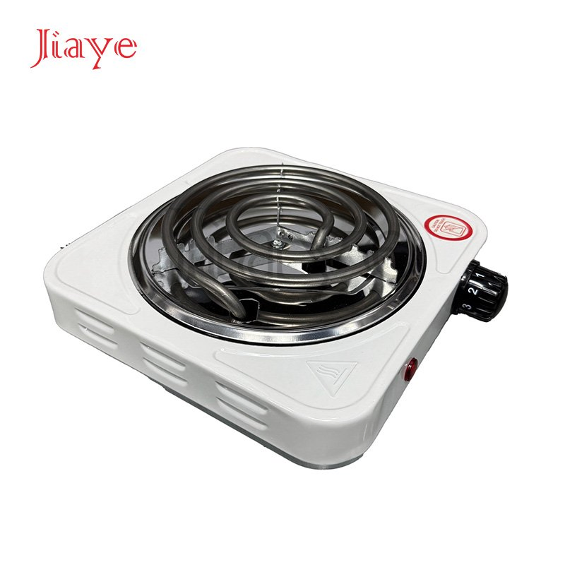 1500W Portable White Single-Head Electric Stove - Easy to Clean