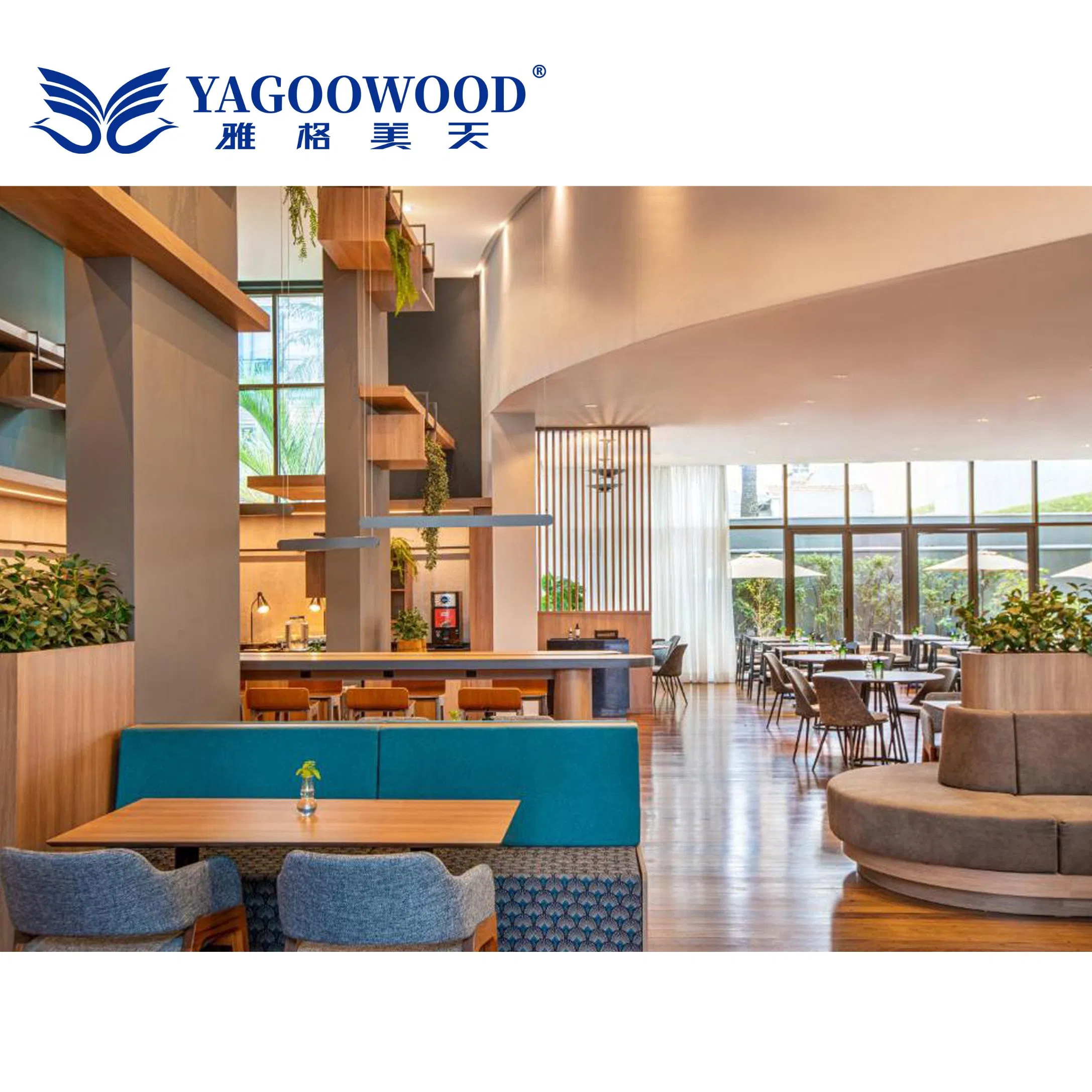 Industrial Style Restaurant Booth Seating