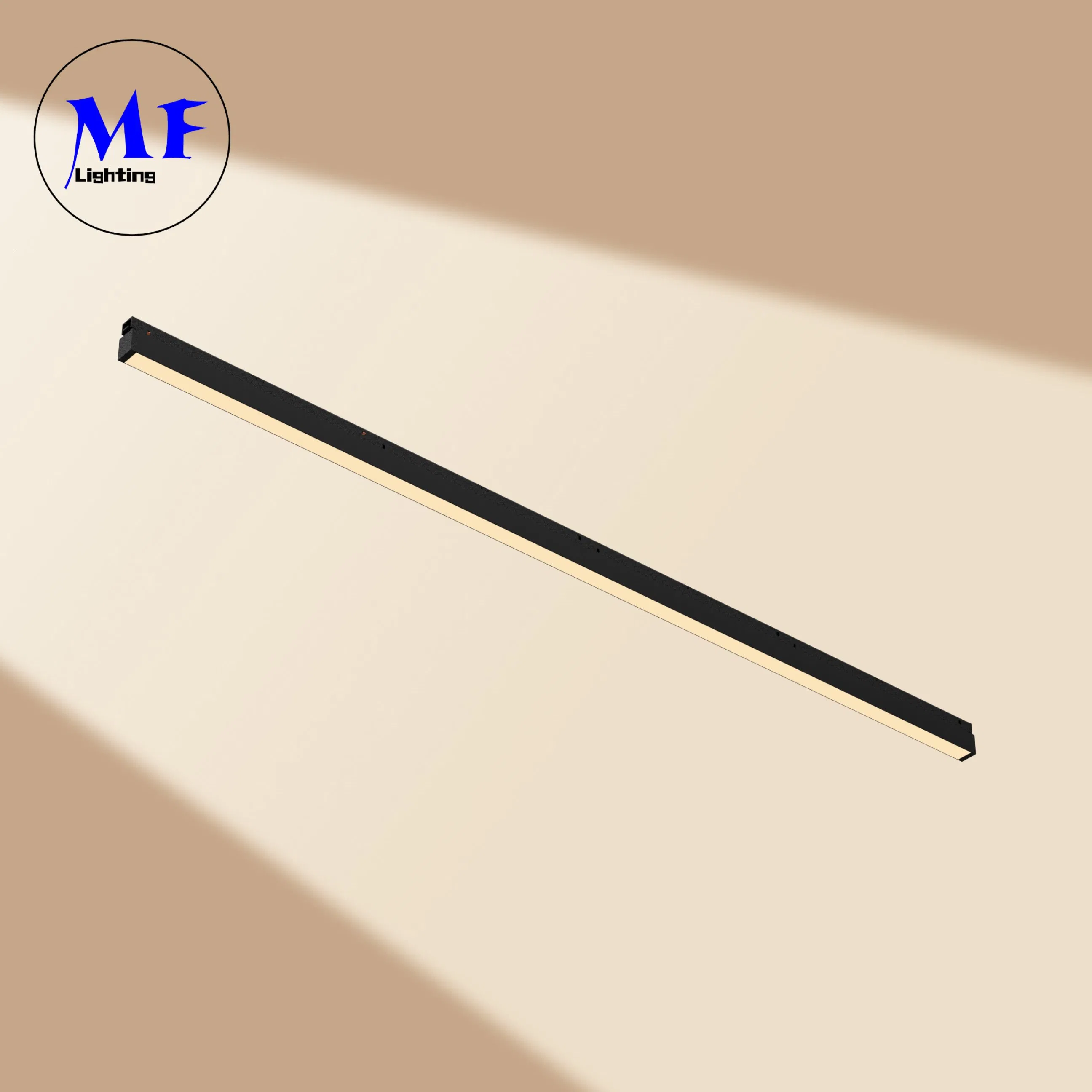 Factory Price 40W Dali Dimmable CCT Adjustable Surface Mounted Magnetic Linear Track Flood Light with Smart Control