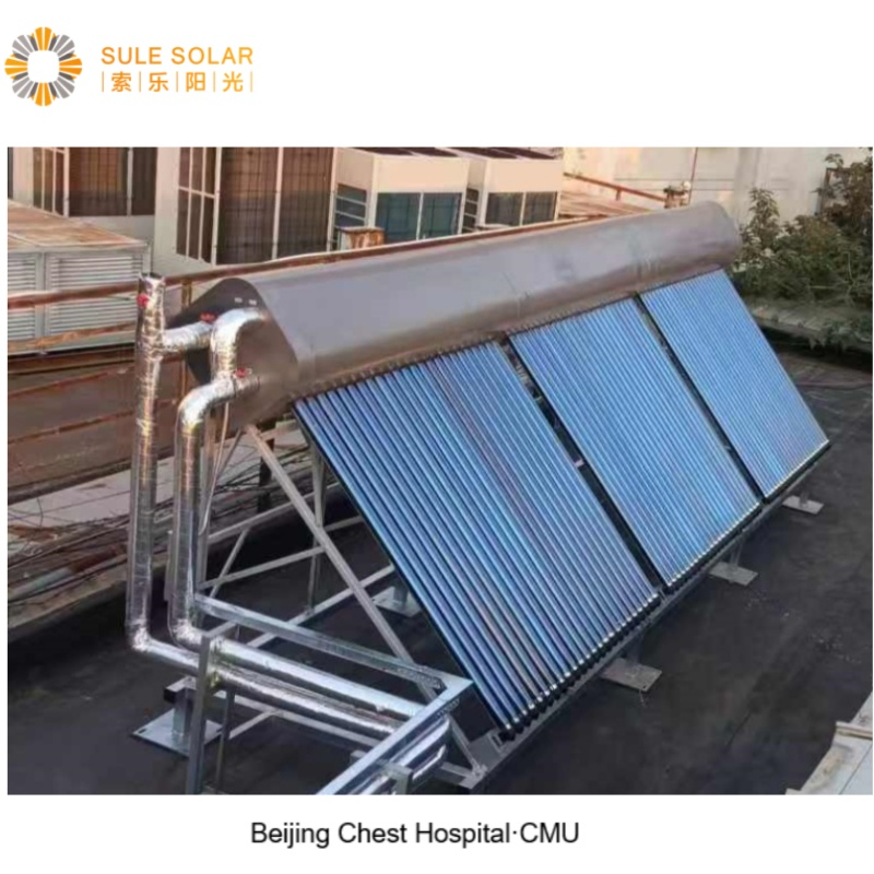 Made in China Commercial Solar Water Heating System Compact Type Design 3000L Durable for Industrial Complexes &amp; Resorts