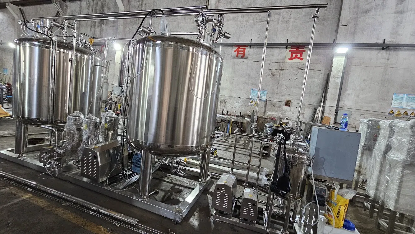 Joston Automatic PLC Control Solution Preparation System Stainless Steel Pharmaceutical Chemical Dosing System Mixing Equipment