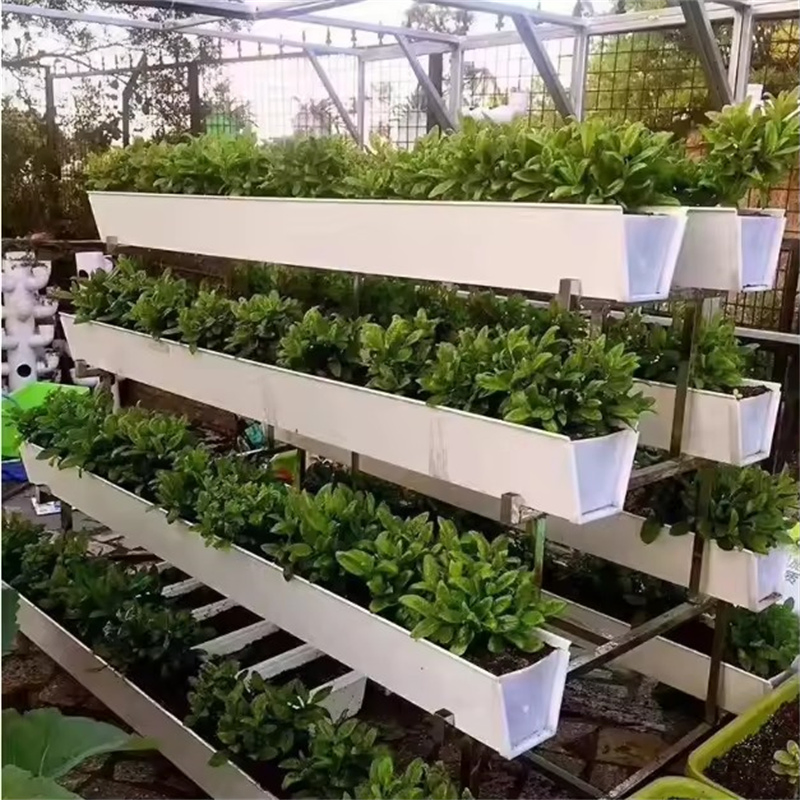 Hydroponic Nft Growing Gutters Channels / Gullies for Commercial Greenhouse Systems