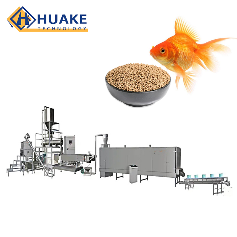 Automatic Fish Feed Preparation Packaging Mixing Production Equipment