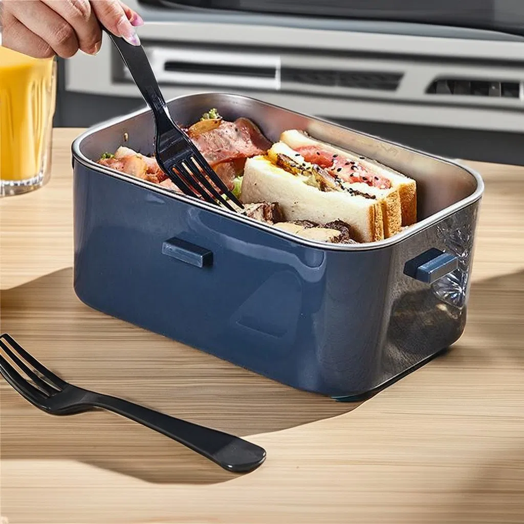 Aohea ODM Manufacturerer Lfgbfdarohs Electric Heating Cooking Lunch Box Auto Electrical Warmer Container Factory Compartments New BPA Free Kid Food