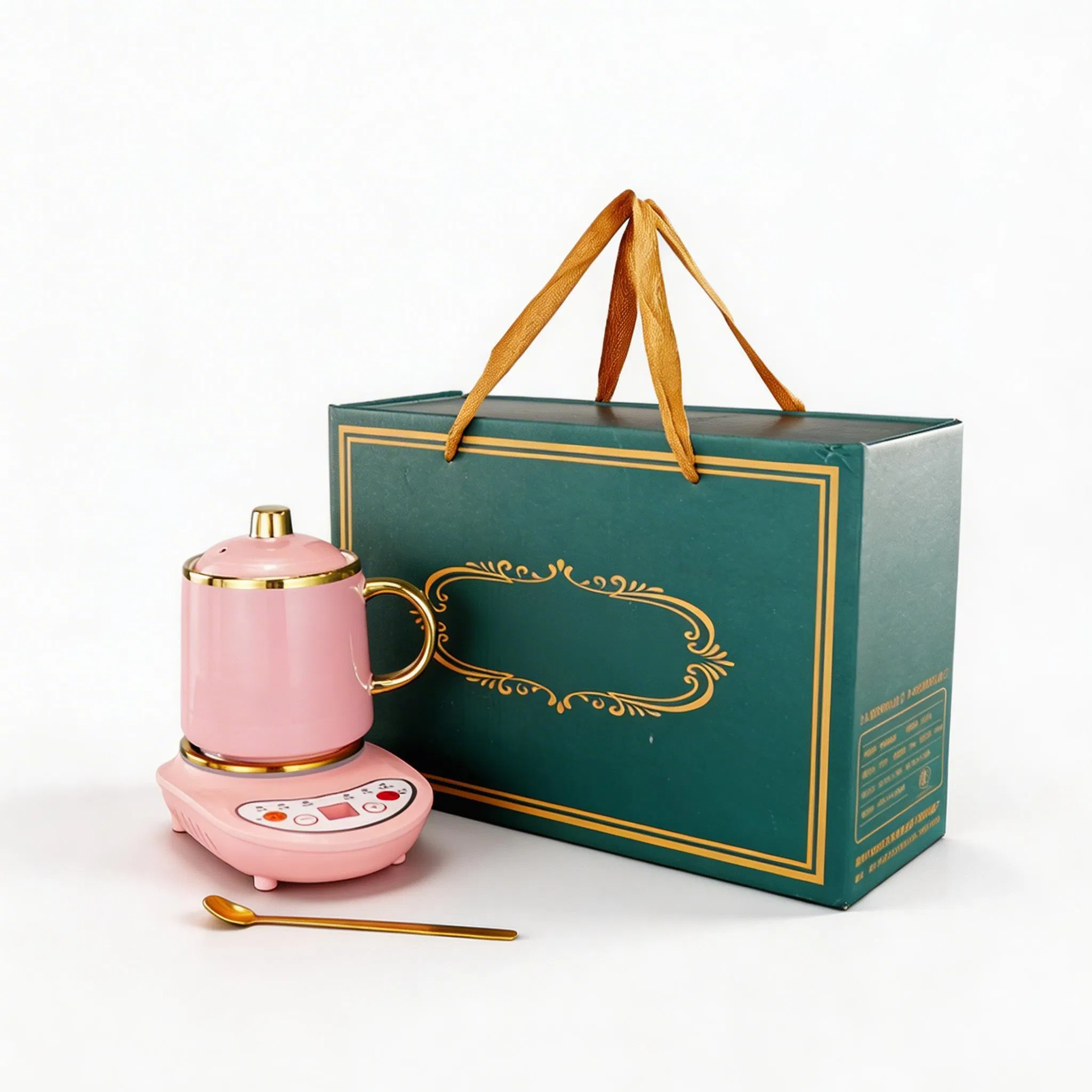 Hot Home Kitchen Appliance Non-Stick Electric Cooking Pot Multi-Functional Hot Cup Portable Mini Stew Cooking Cup Automatic Ceramics Electric Cooker