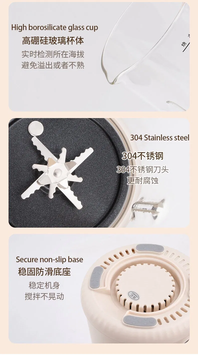 Food Baby Processor Juicer Mixer Mini Multipurpose Blender Fruit Electric Nut Milk Maker Multifunctional Soup Maker