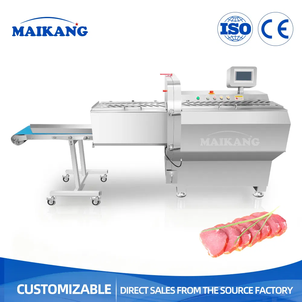 Commercial Restaurant Meat Chopper Cutter Slicer Cutting Machine for Spare Ribs Bacon Fish Butcher Shop and Hotel Kitchen High Efficiency Equipment