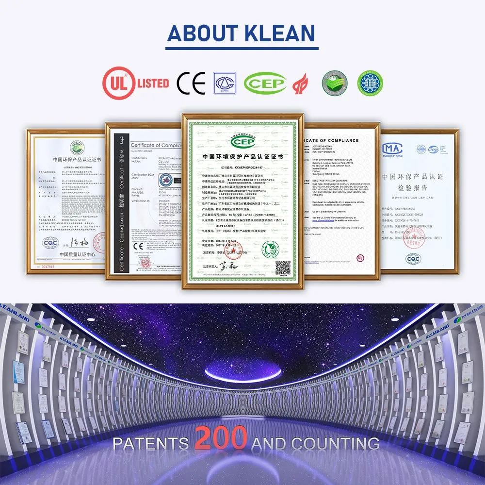 Smart Esp Air Purification System for Oil Mist Removal