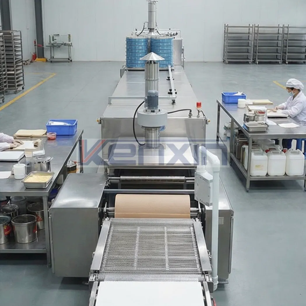 Stainless Steel Baking Oven Hamburger Toast Baguette Baking Tunnel Oven for Efficient Cooking