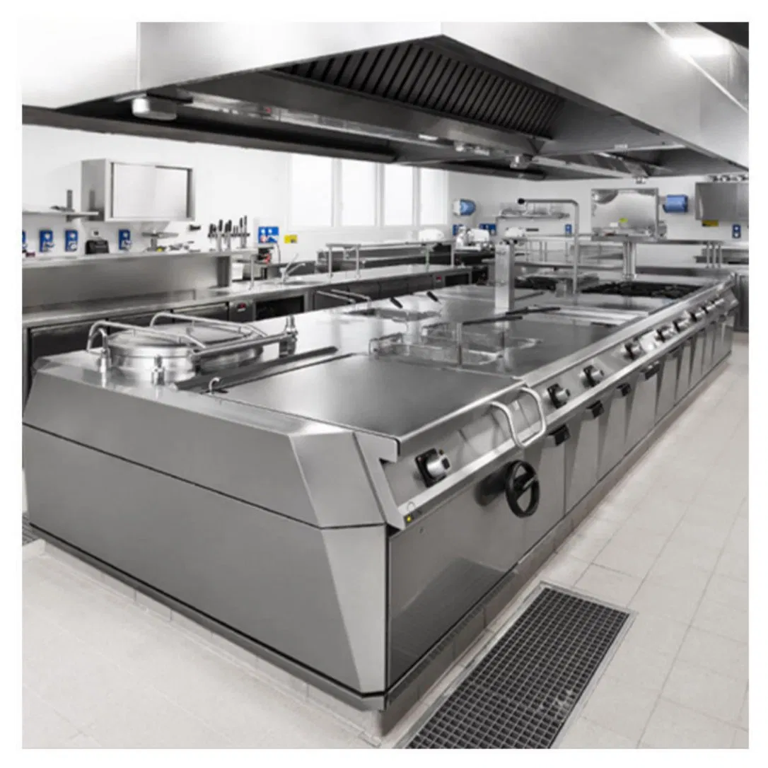 Professional Kitchen System for Hotel Banquet Departments with Mobile Equipment and Storage