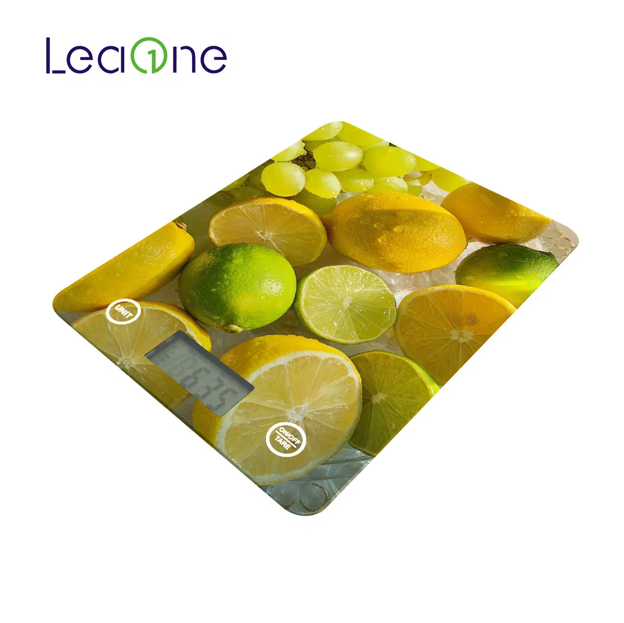 Digital Kitchen Scales with Tempered Glass Platform, Electronic Weighing Food Scale with Backlit LCD, Multifunction for Office School Home Baking Cooking