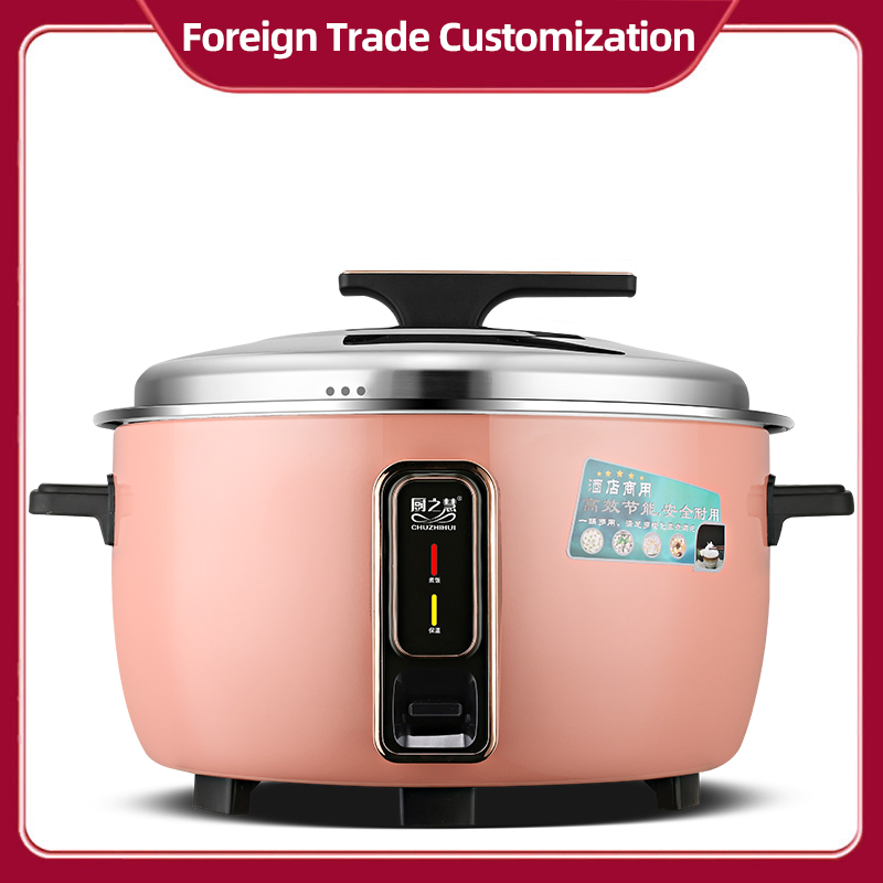 Commercial Size Electric Rice Cooker with Steamer for 10 Persons for Restaurant