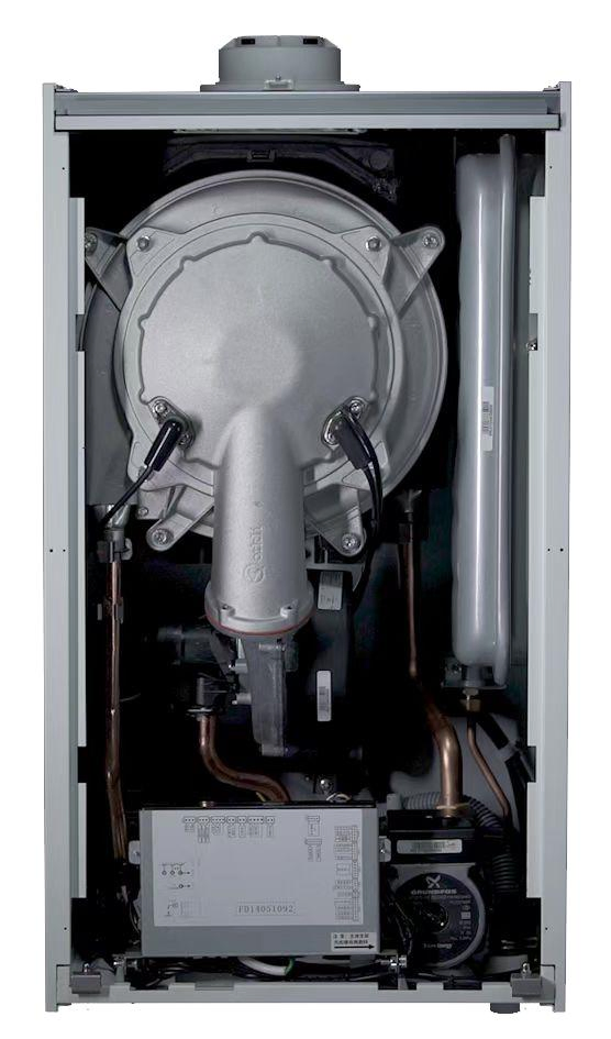 60kw 75kw High Power Condensing System Wall Hung Gas Boiler for Villa