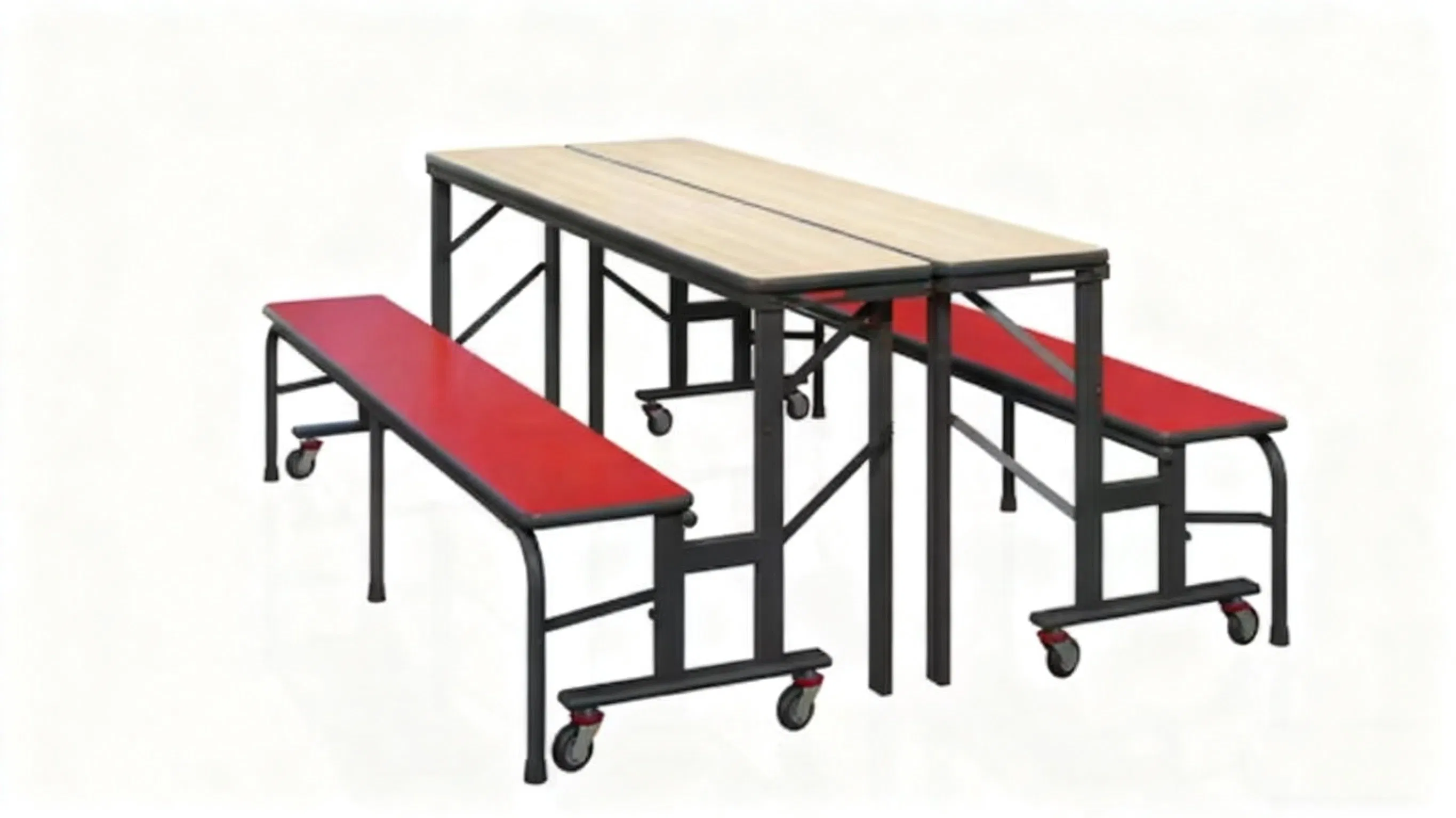 Versatile 4-Person Restaurant Table for Quick Service Dining
