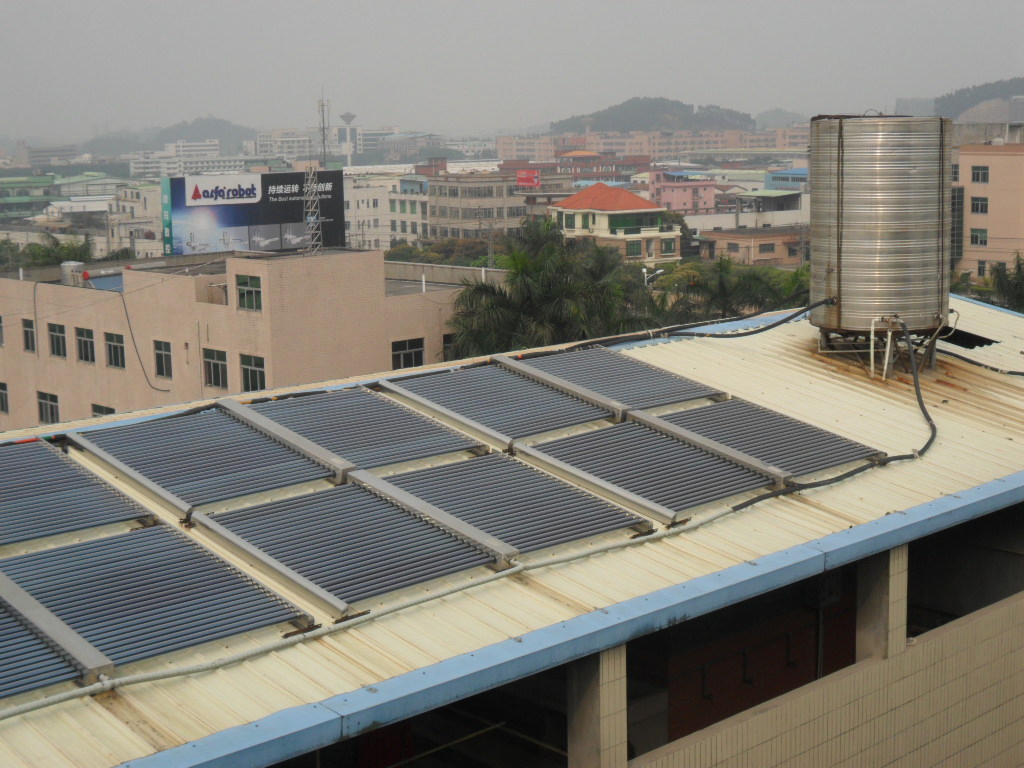Large Scale Commercial Solar Water Heating System