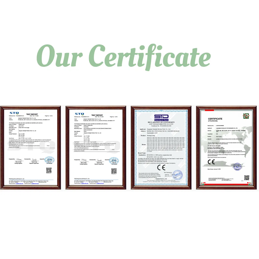 Certificates