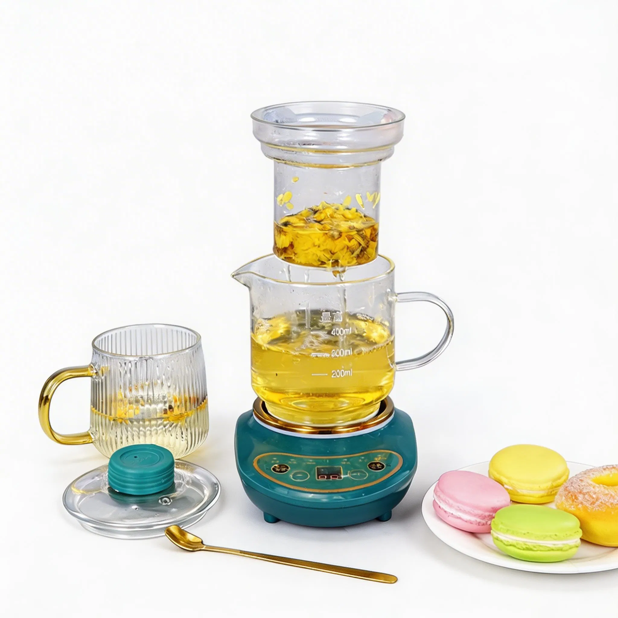 Hot Home Kitchen Appliance Non-Stick Electric Cooking Pot Multi-Functional Hot Cup Portable Mini Stew Cooking Cup Automatic Ceramics Electric Cooker