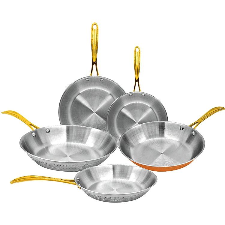 OEM 16 Cm Tri-Ply All Clad Skillet Cookware Electric Frying Pan