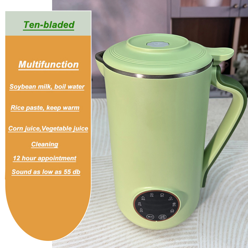 High Speed 1200ml Soup Maker Soybean Portable Milk Frother Juice Blender Fruit Tea Maker Heating Function Price Soybean Milk