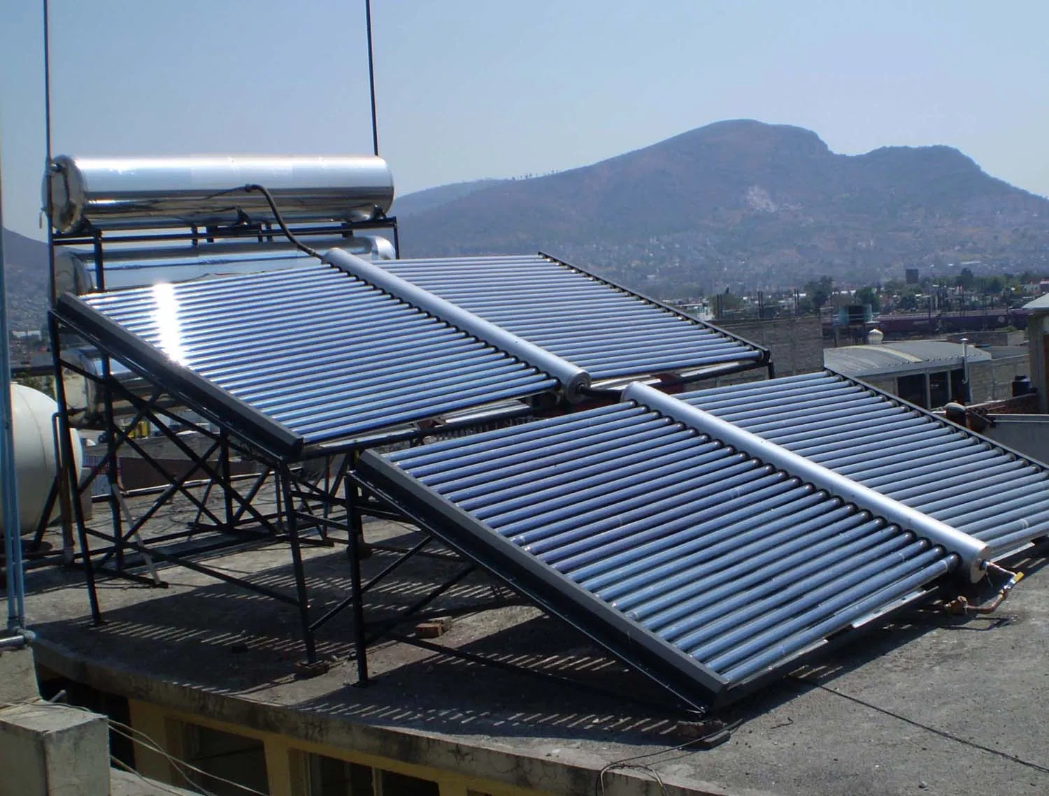 Large Scale Commercial Solar Water Heating System