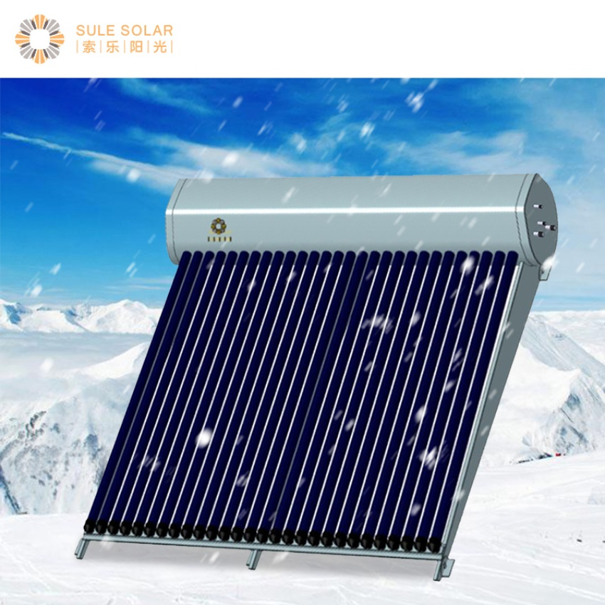 High-Efficiency Solar Hot Water System for Home Use