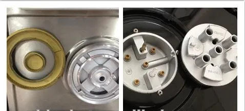 Gas Range Stove Detail 4