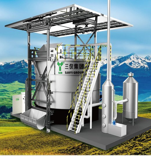 Factory Price Sustainable Soil Friendly Organic Fertilizer Organic Waste Fermenter Waste Value Adding System