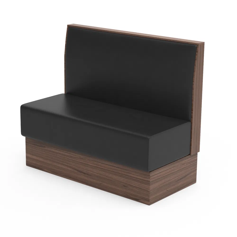 Commercial Furniture Sofa Modern Luxury Fast Food Coffee Shop Booth Seating Restaurant