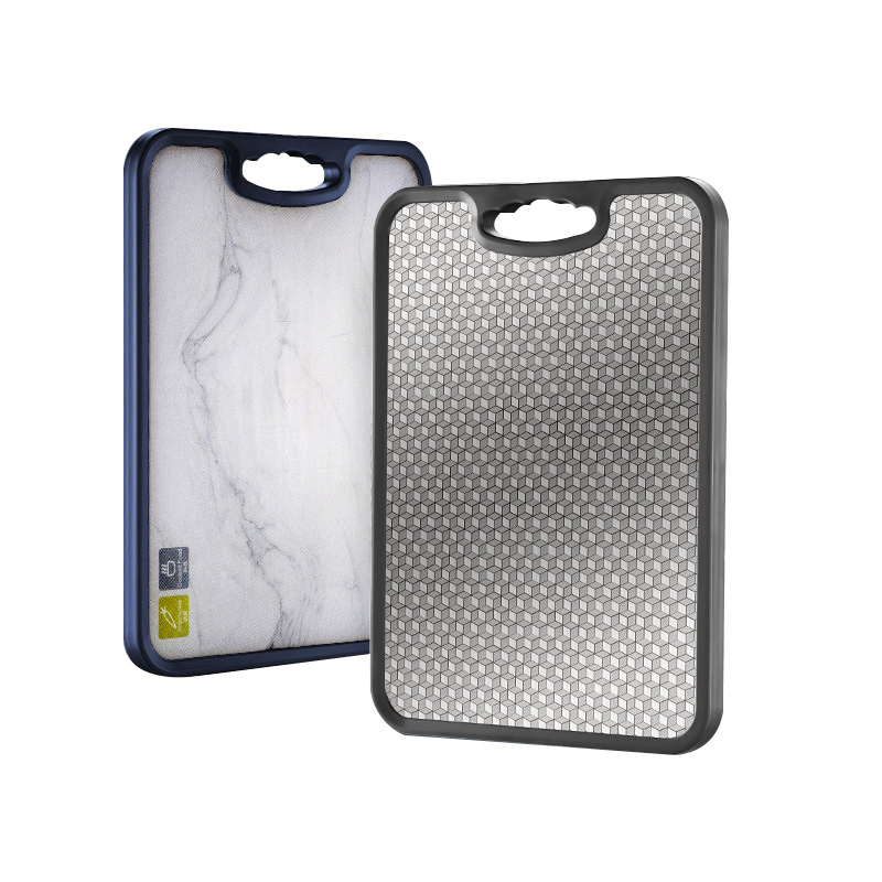 Wholesale Board Double-Sided High Quality Chopping Boards Kitchen with Knife Sharpener Multi Purpose Vegetable Cutting Board