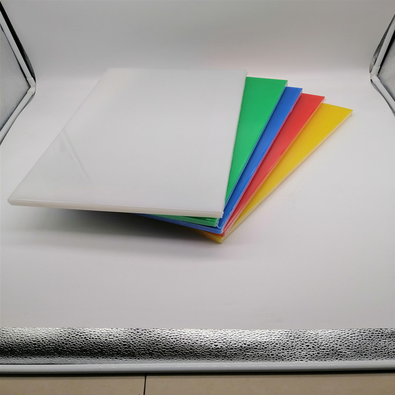 Black White Color Extra Large Round Large Polyethylene Cutting Board