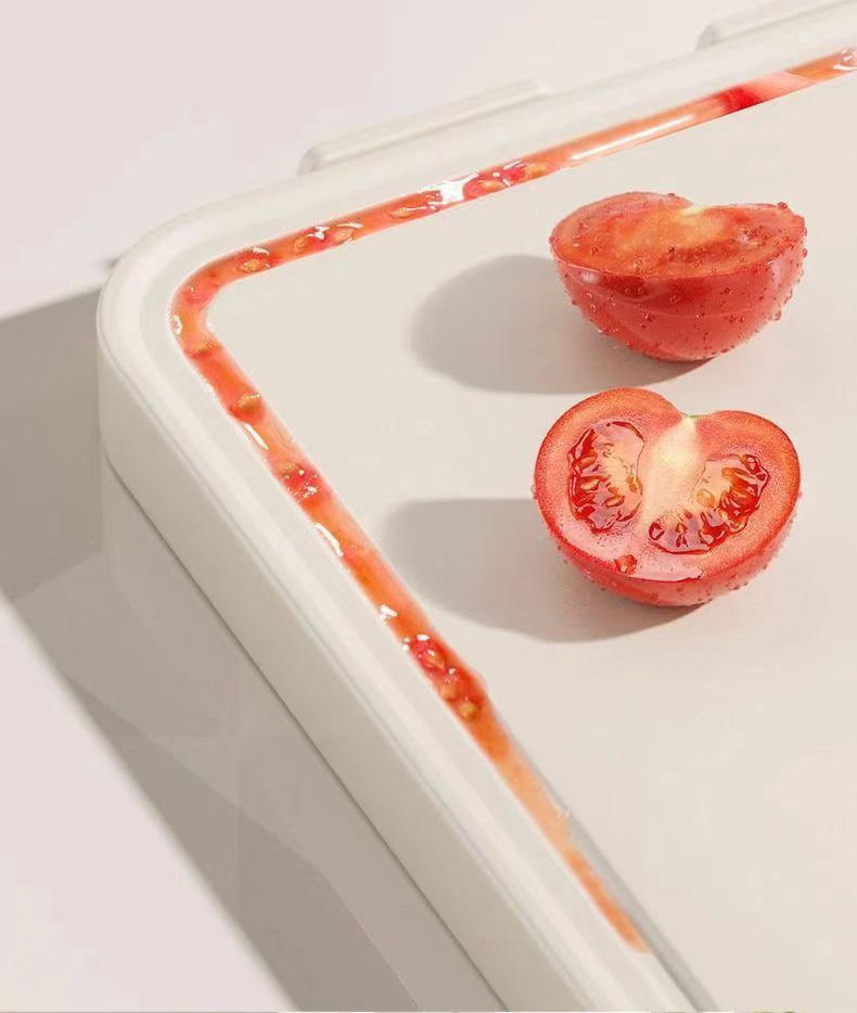 Cutting Board Comes with Cutting Board Stand Stainless Steel with Stand Rectangular Double Use Cutting Board